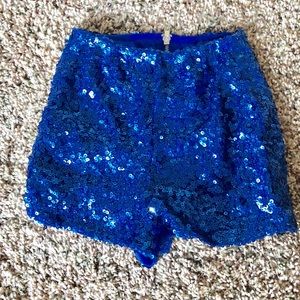 Charlotte Russe sparkly sequin shorts